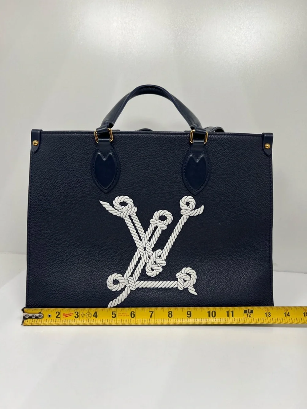 Louis Vuitton OnTheGo MM Navy Blue Nautical Collection M24834